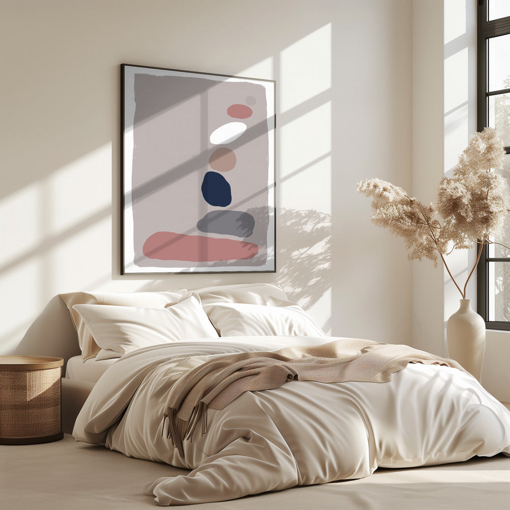 Abstrakte Kieselsteine | Poster