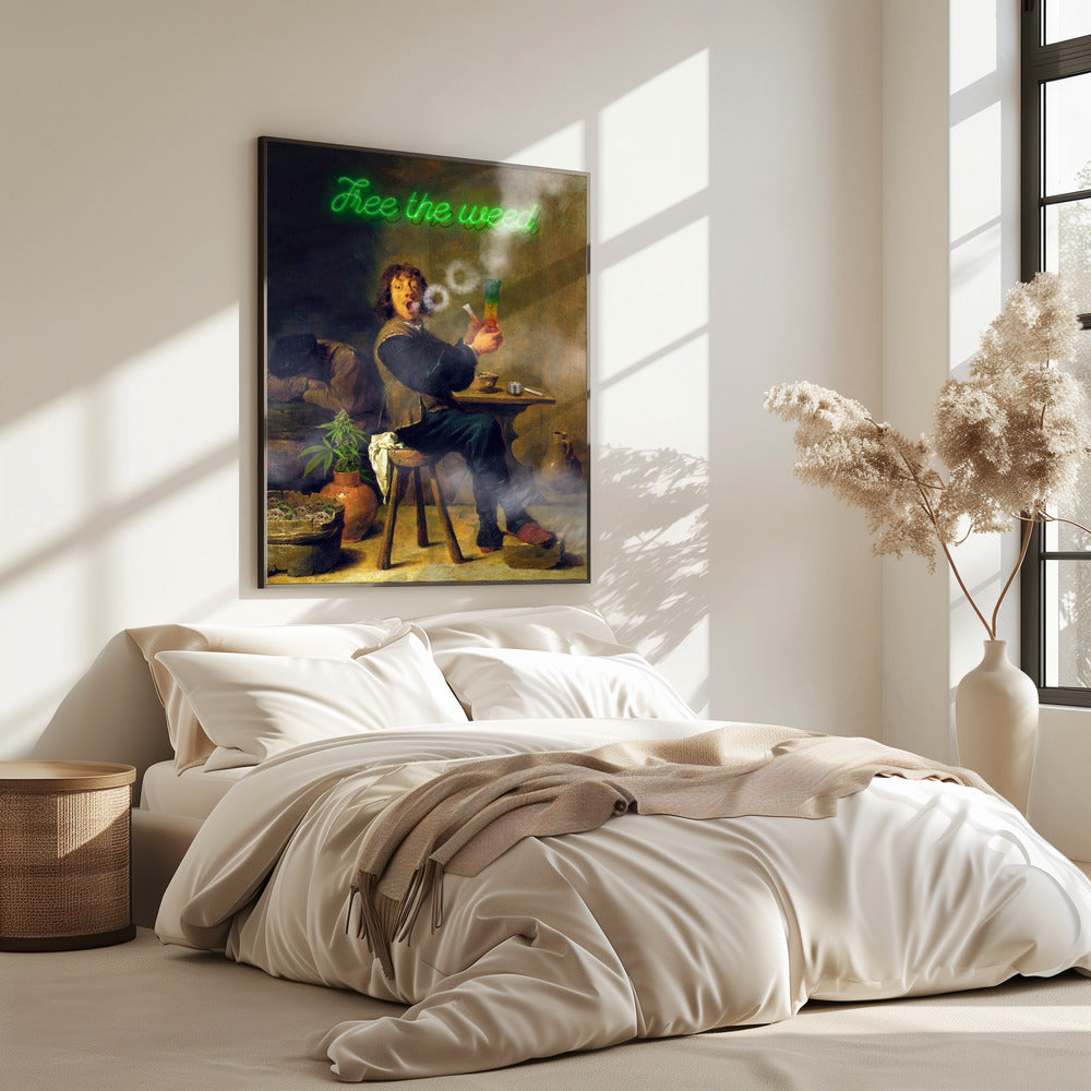 Befreie das Gras | Poster