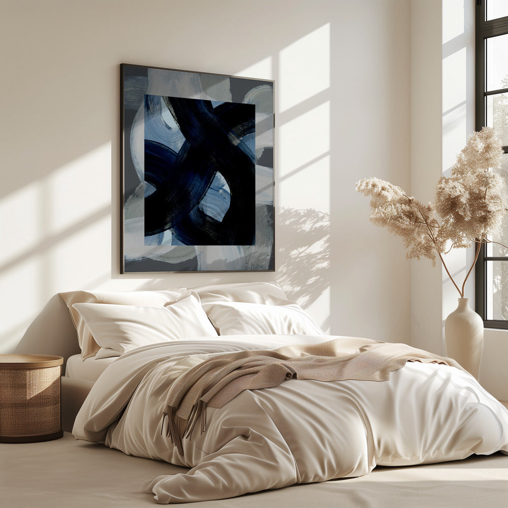 Abstrakte Pinselstriche 150x | Poster