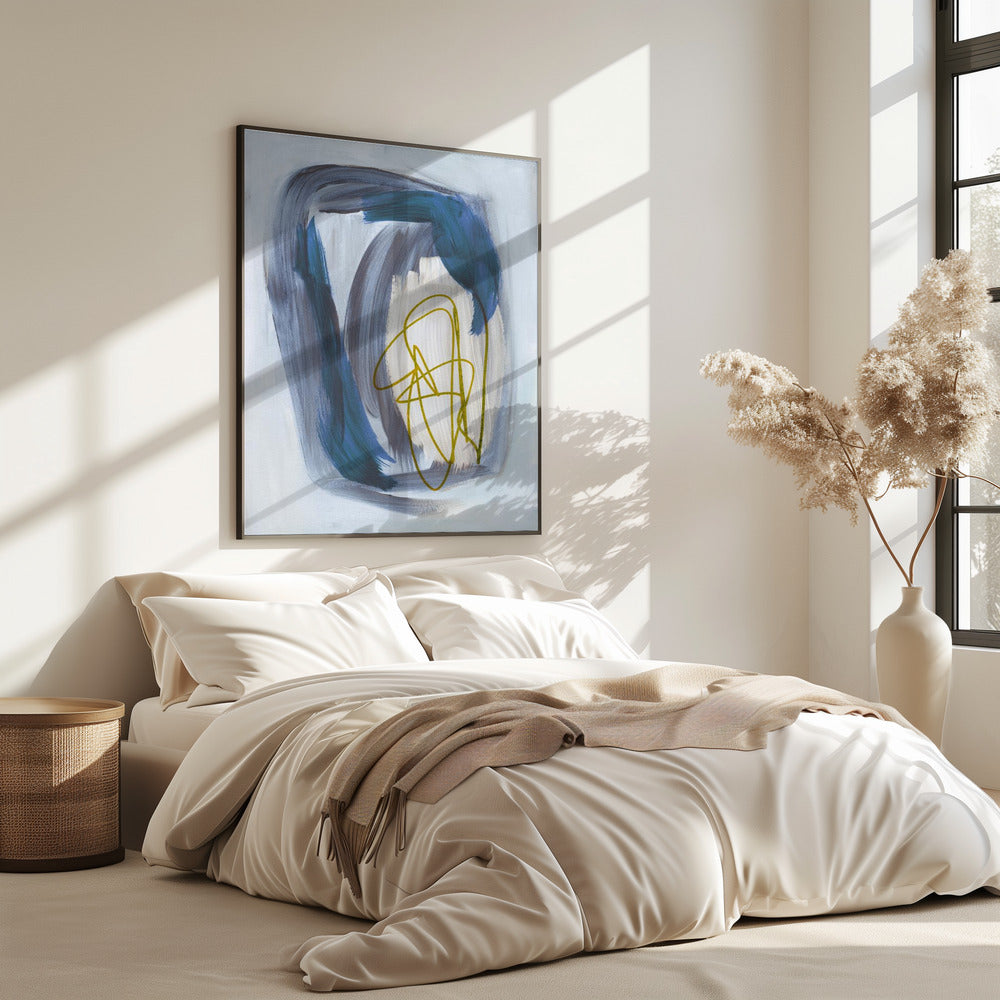 Abstrakte Pinselstriche 156X | Poster