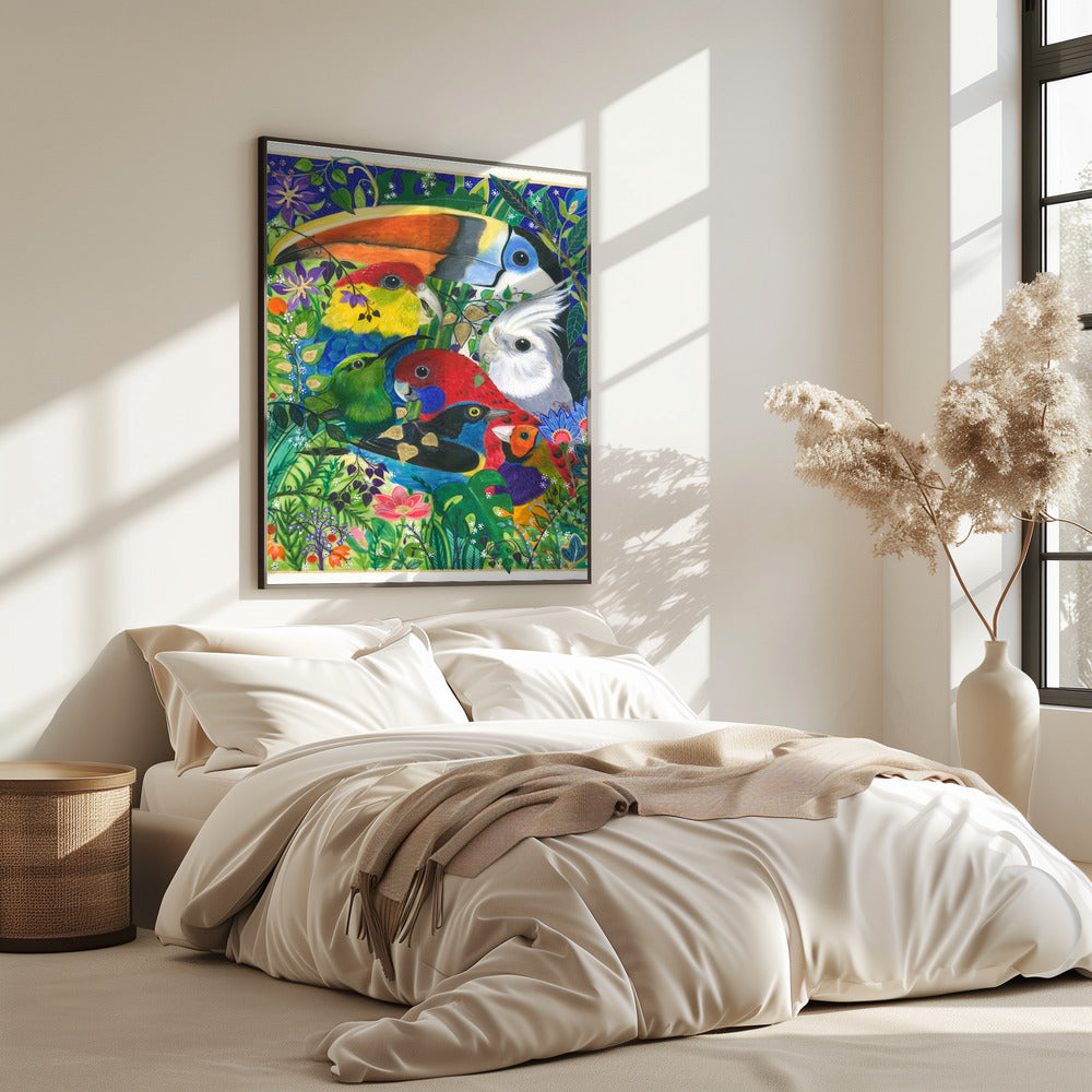 Paradiesvögel | Poster
