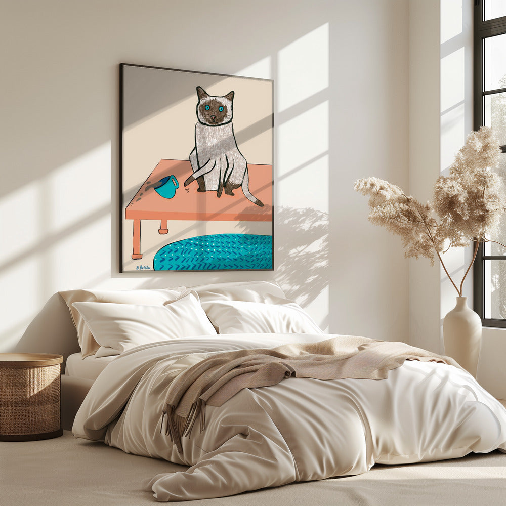 Frecher Katzenhumor | Poster