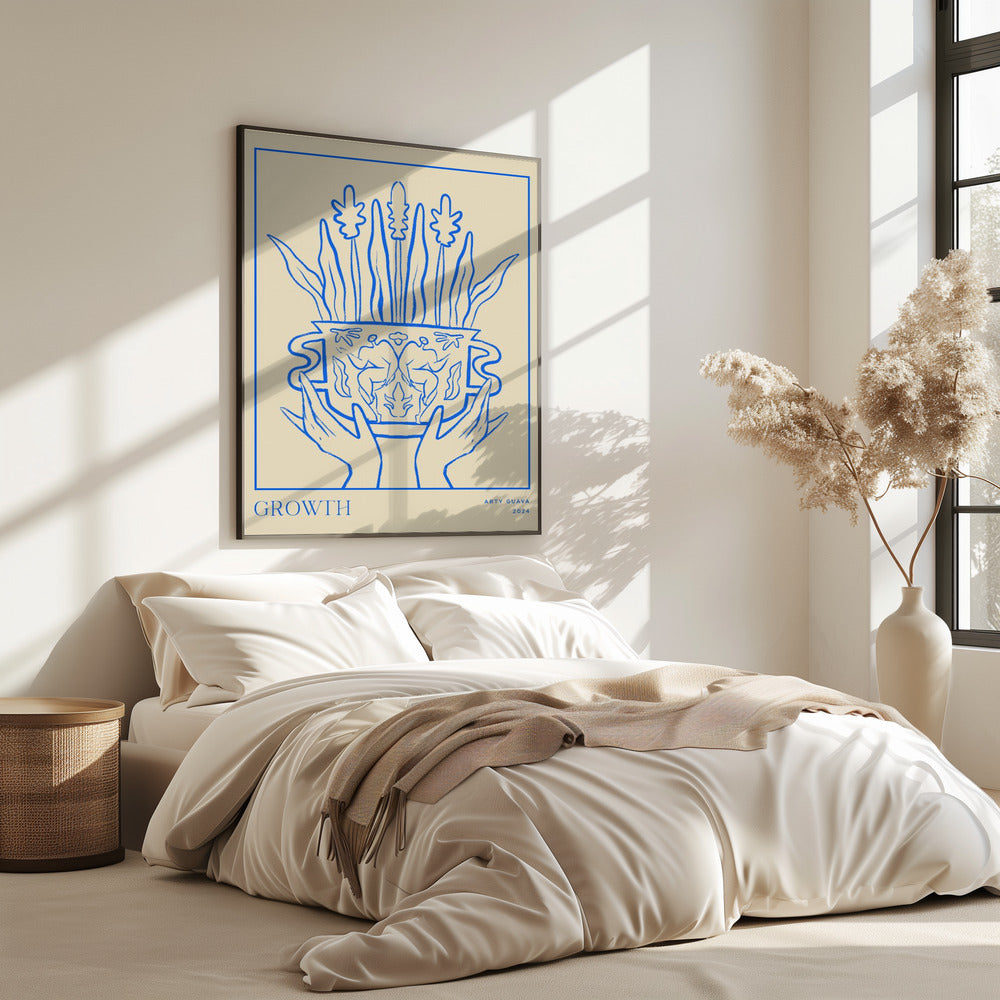 Vessel Collection : Wachstum (LineArt) | Poster