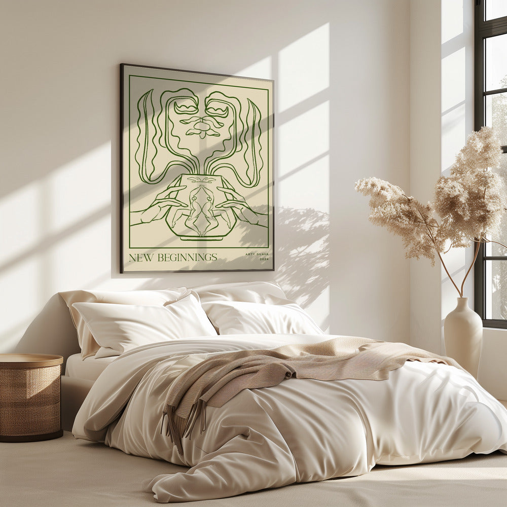 Vessel Collection: Neuanfänge (LineArt) | Poster
