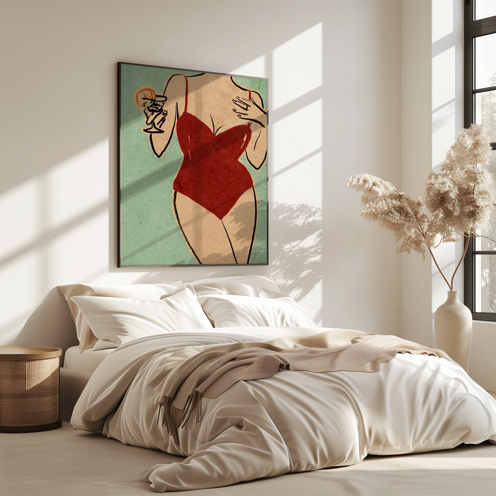 Strandmädchen | Poster