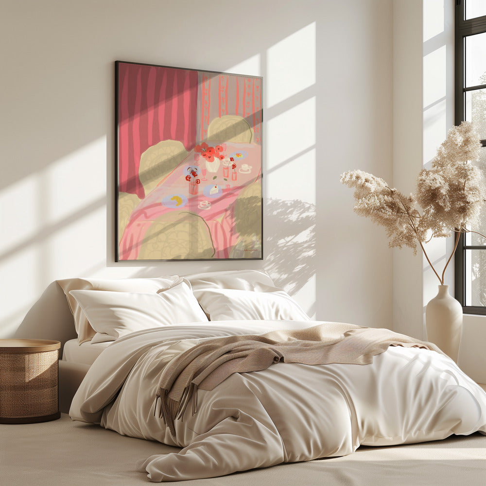 Rosé-Tisch | Poster