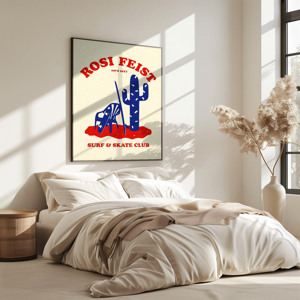Rosi Feist Surf &amp; Skate Club | Poster