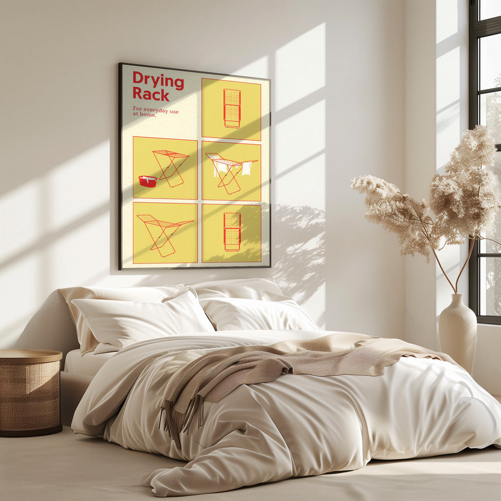 Poster Wäscheständer | Poster