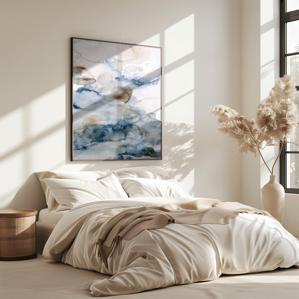 Oben in den Wolken 4 | Poster