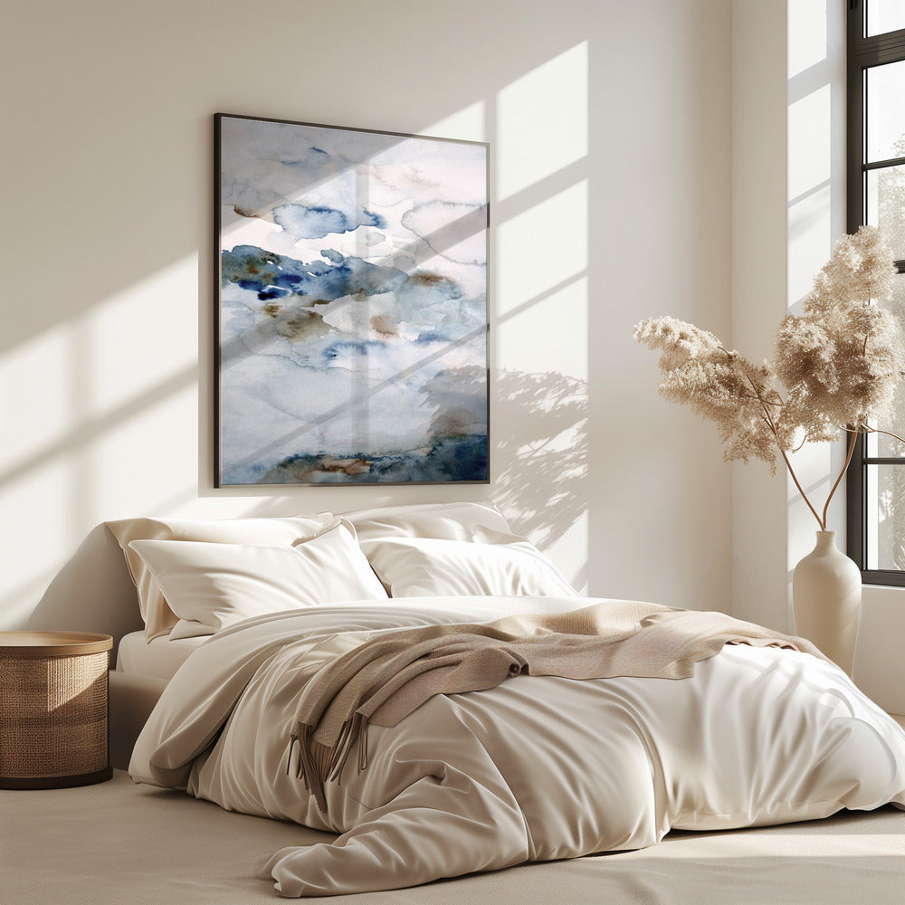 Oben in den Wolken 3 | Poster