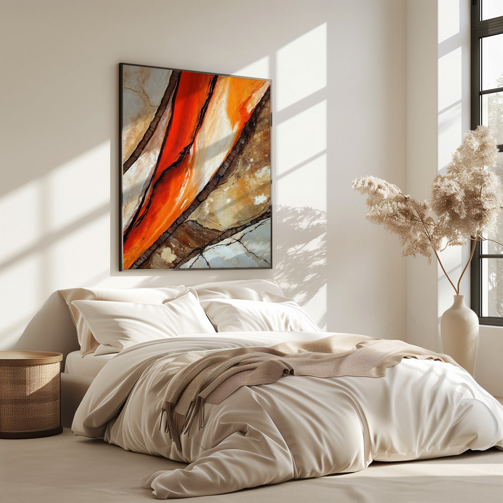 Feurige Canyon-Adern | Poster