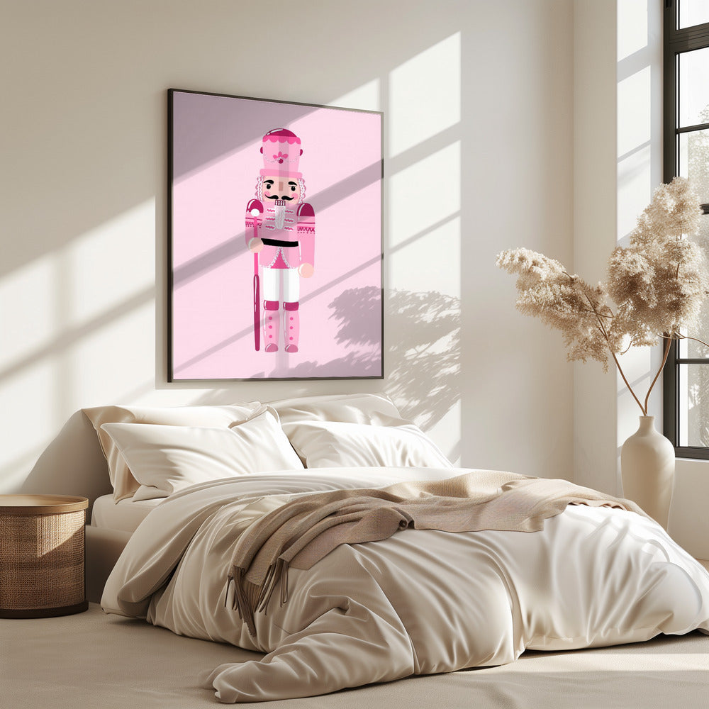 Rosa Nussknacker-Charme | Poster