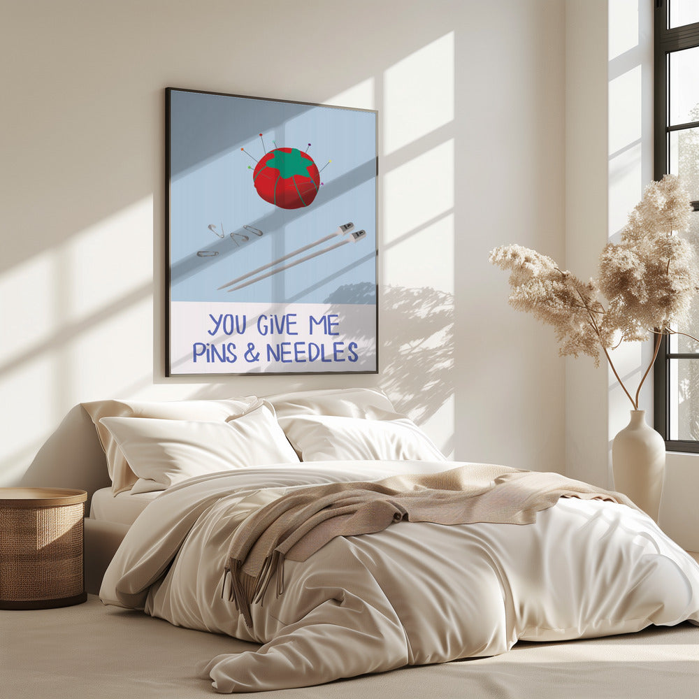 Nadeln und Kribbeln | Poster