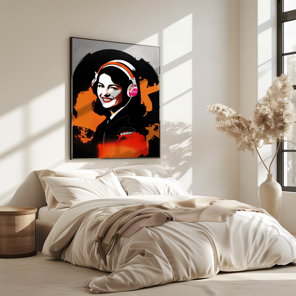 Ein lebhaftes Mädchen | Poster