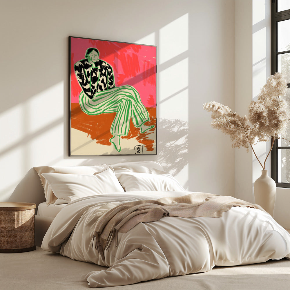 Ruhiges Frauenporträt | Poster