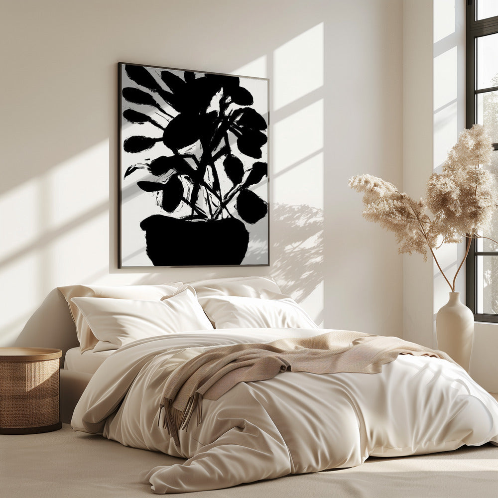 Topfpflanzen-Silhouette Nr. 1 | Poster