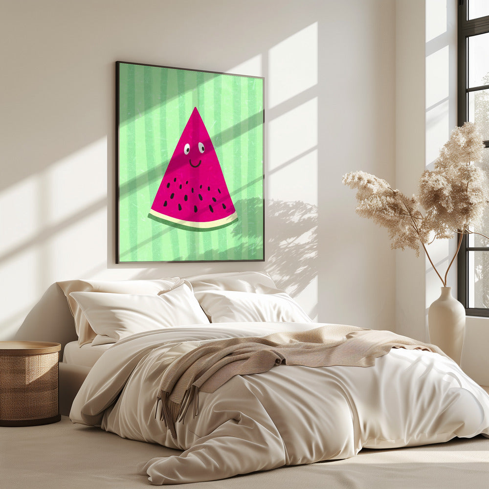 Hallo Wassermelone | Poster
