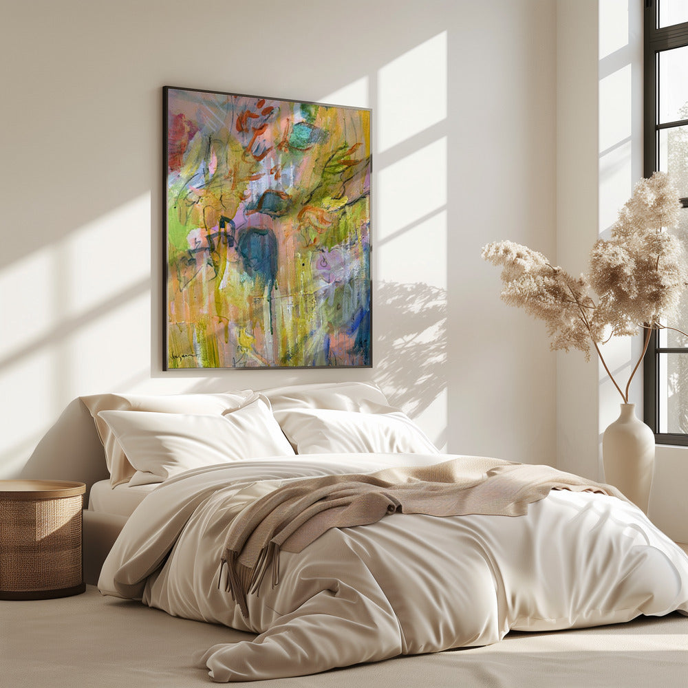 Magischer Garten der Farben | Poster