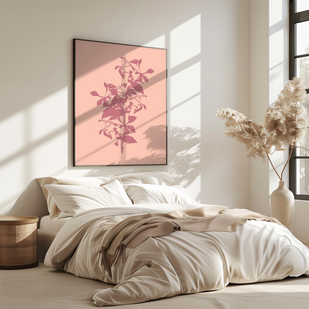 Blumensilhouette 5 | Poster