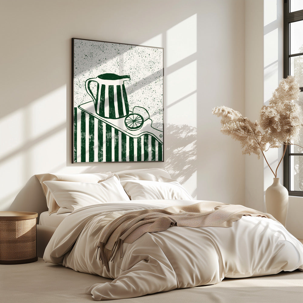 GRÜN SERVIERT | Poster