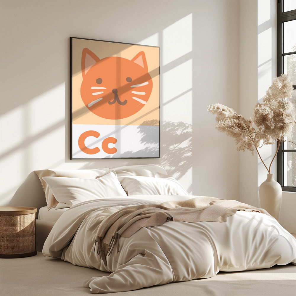 Kuschelkatze C | Poster