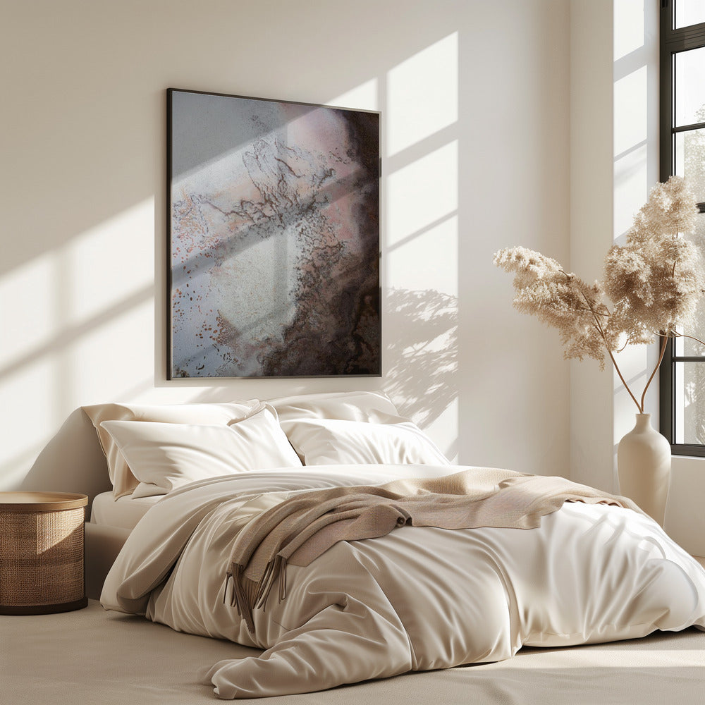 Lake Eyre Upscaled - Rote Erdstimmung | Poster