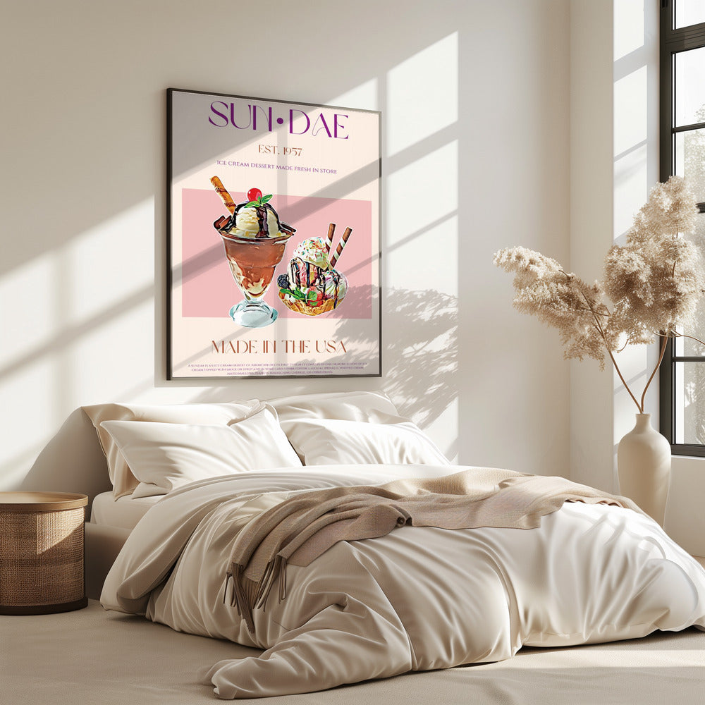 Köstliche Eisbecher | Poster