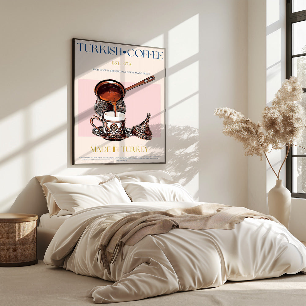 Türkischer Kaffeedruck | Poster