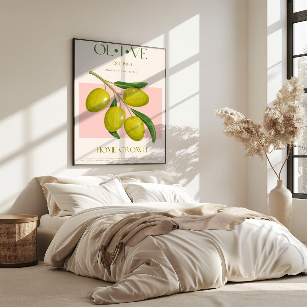Goldene Oliven-Essenz | Poster