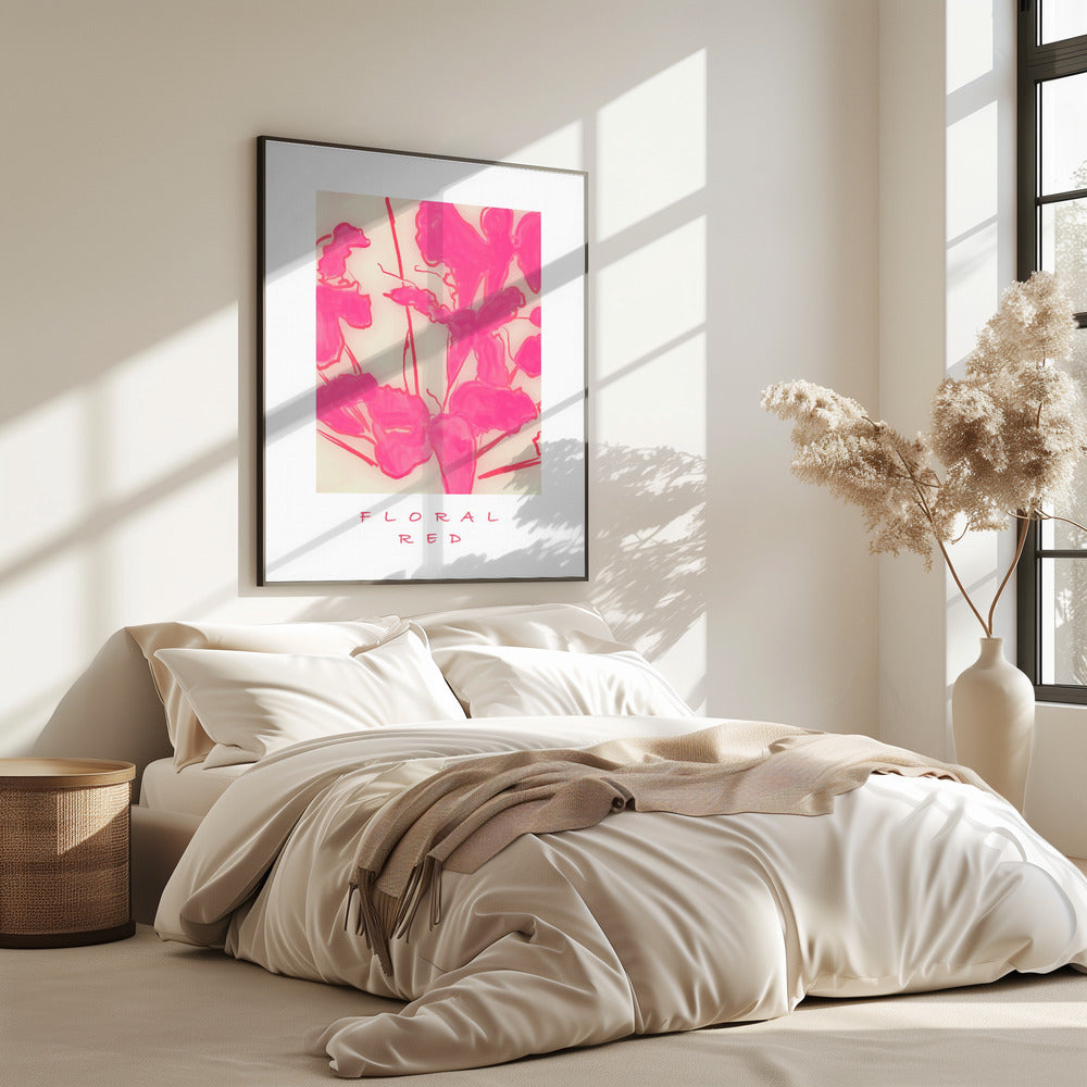 Blumenrot | Poster