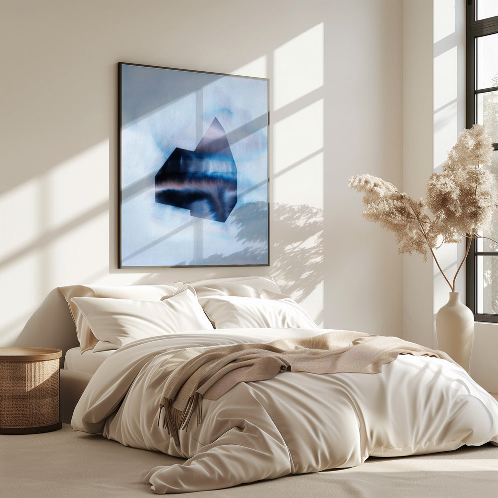 Geometrische Formen mit sanften Farbverläufen | Poster