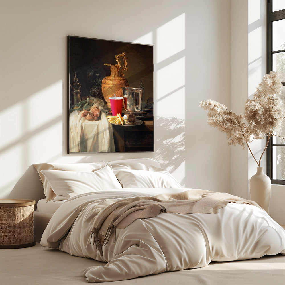 Stilleben von Fast Food | Poster