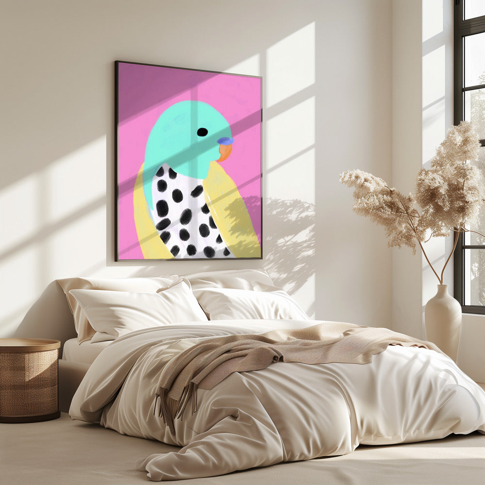 Gepunkteter Sittich | Poster