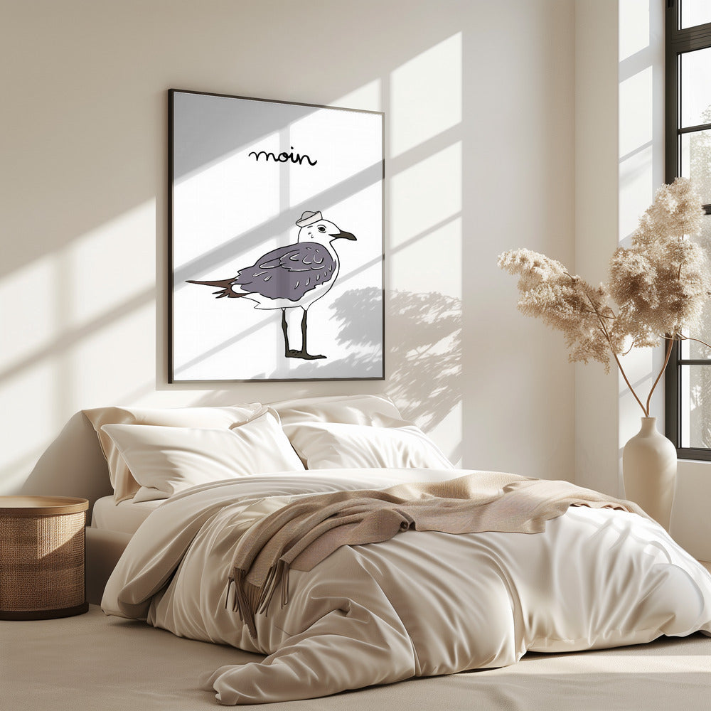 Möwe mit Stil | Poster