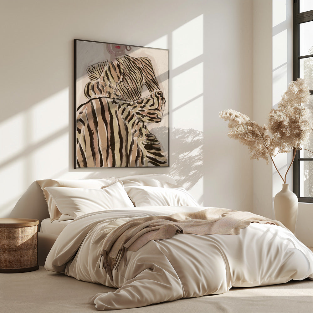Zebra-Eleganz | Poster