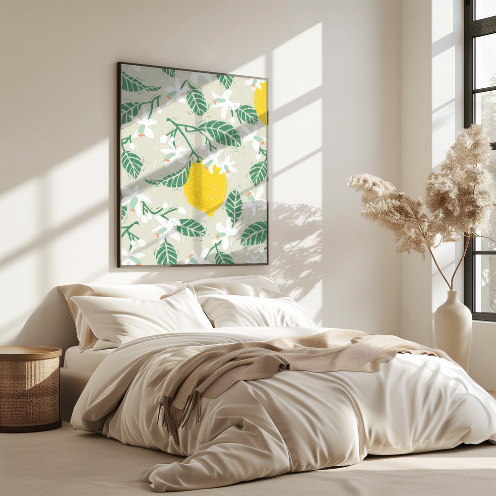 Zitronenbaumblüten | Poster
