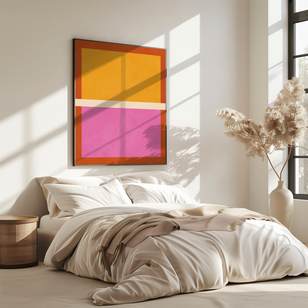 Fettgedruckte geometrische Blöcke | Poster
