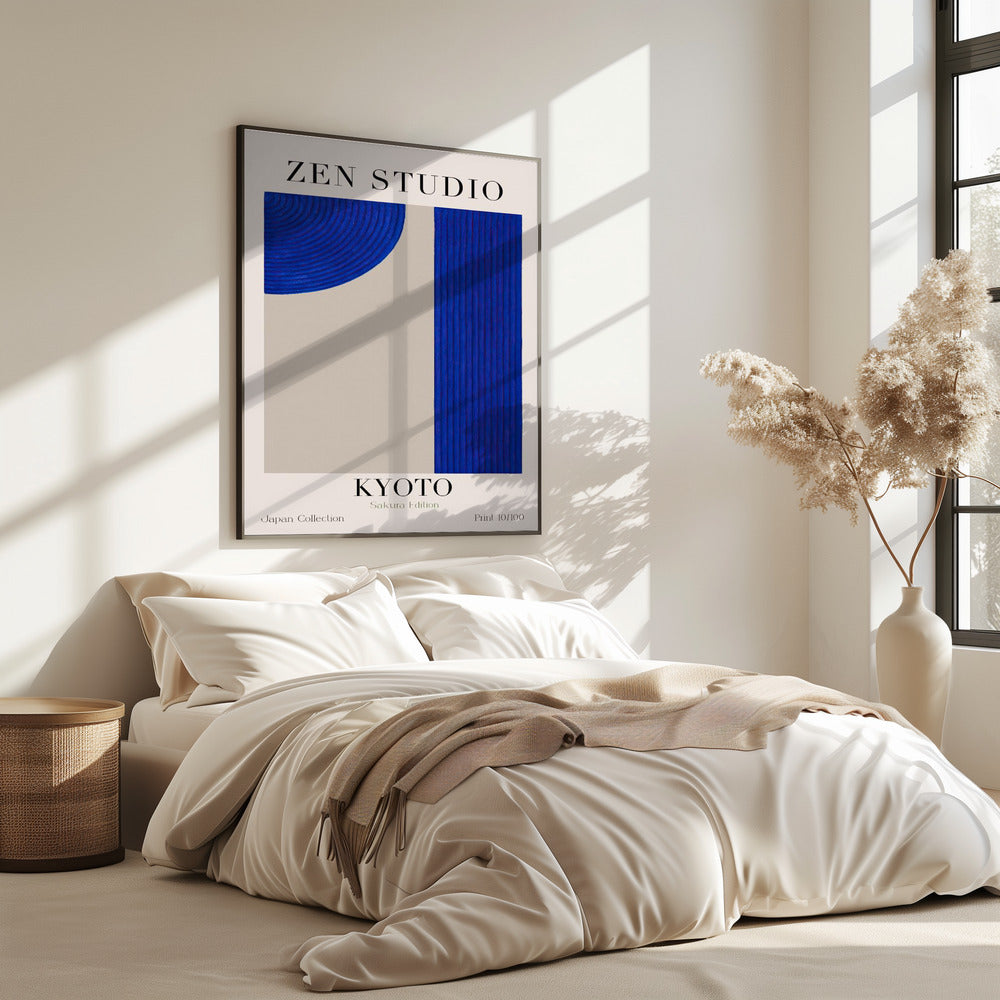 Kyoto Blaue Harmonie | Poster
