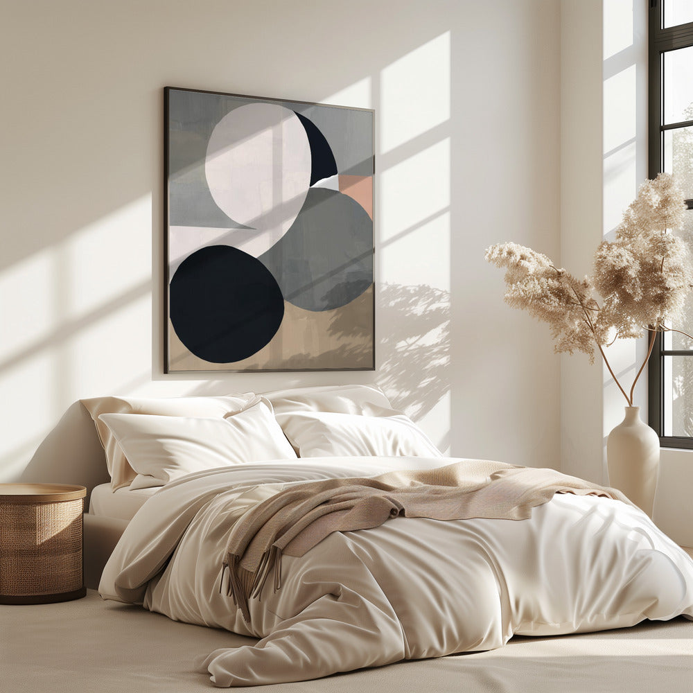 Sich kreuzende Kugeln | Poster