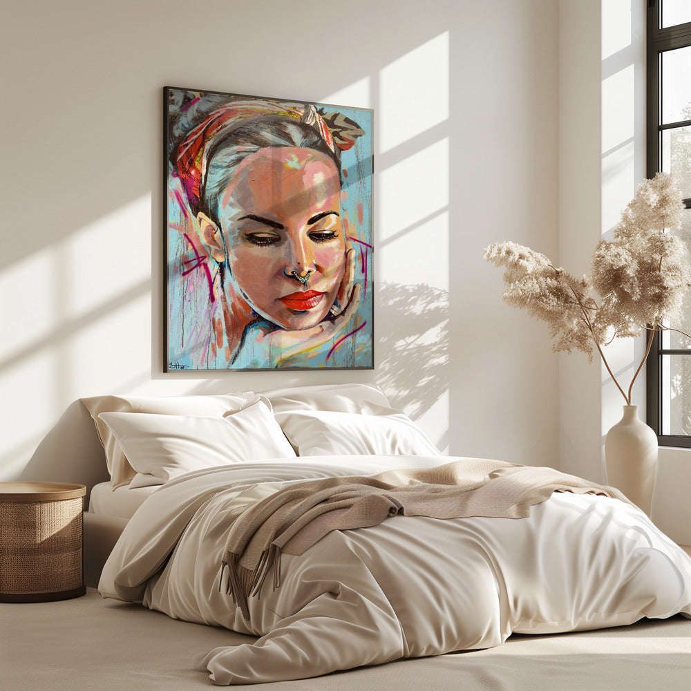 Stilvolle Frau | Poster
