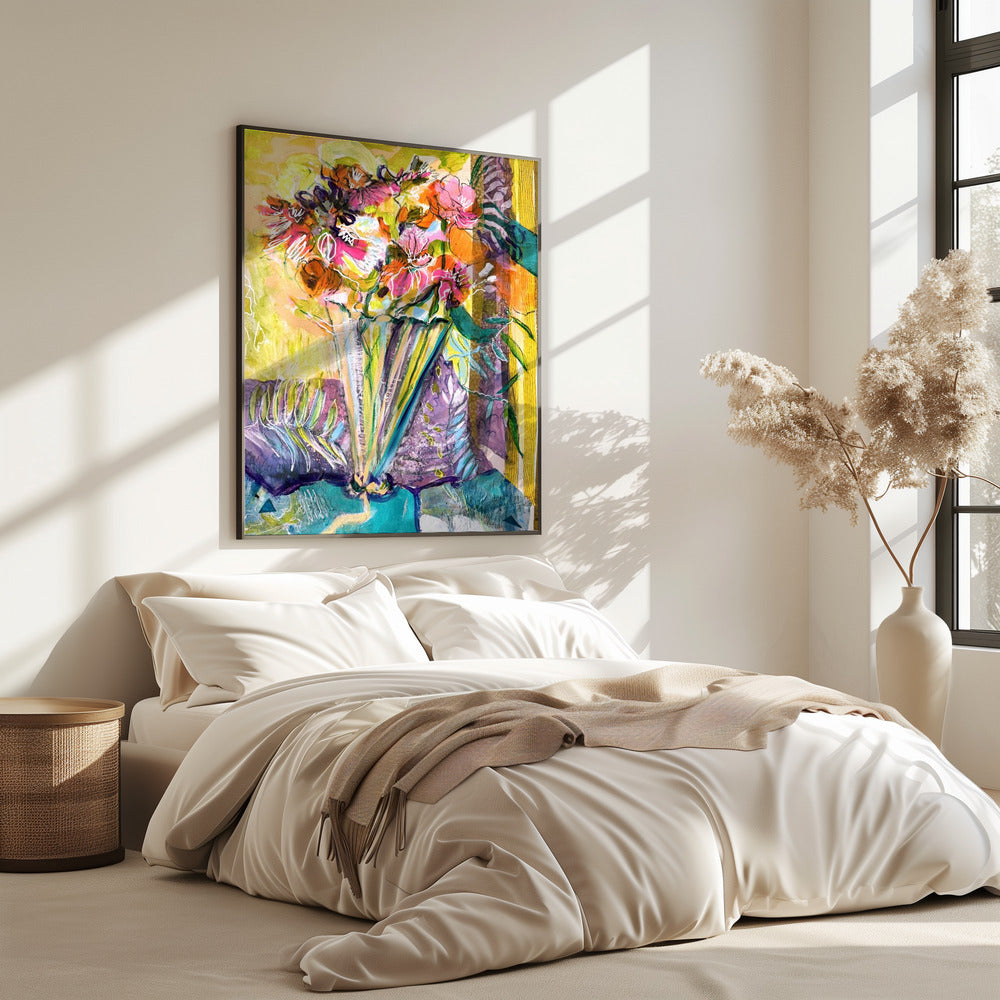 Vibrant Bloom Dance | Poster