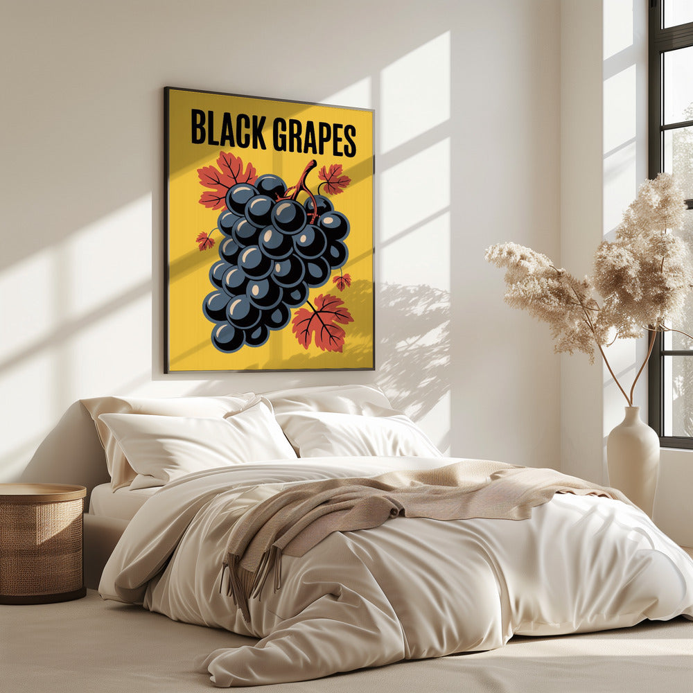 Grapes &amp; Leaves | Poster