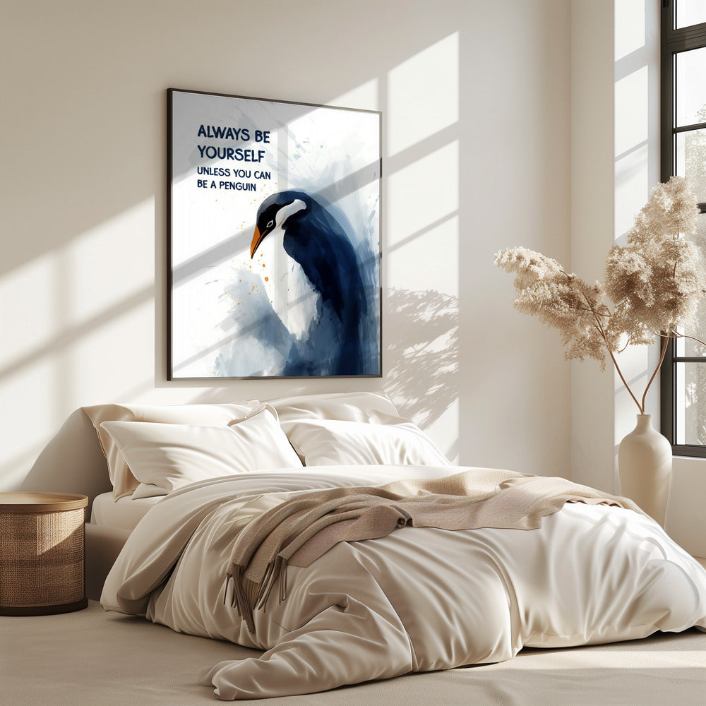 Sei ein Pinguin | Poster