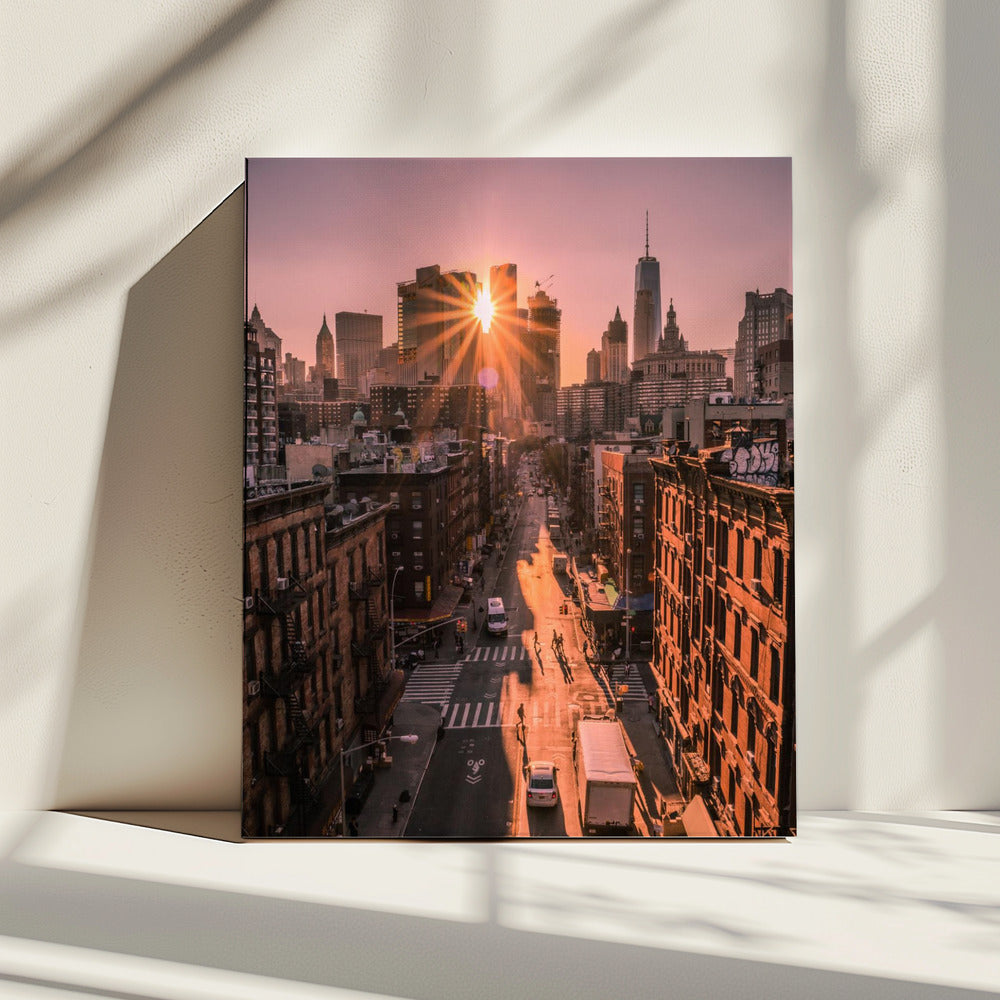 Die allsehende Sonne | Leinwand