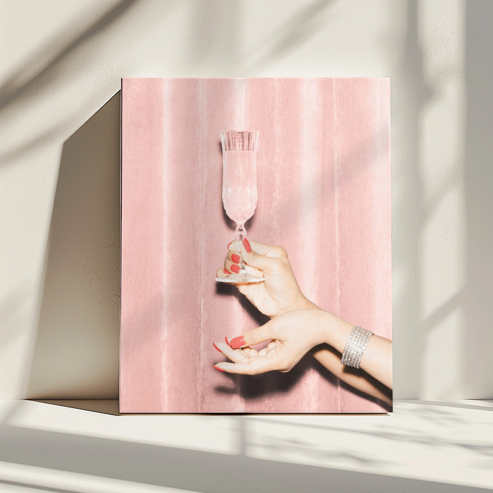 Auf Pink 01 | Leinwand