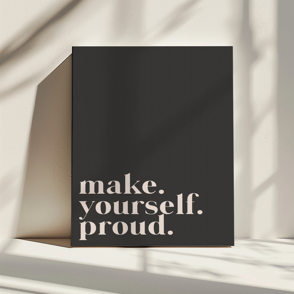 Motivierende Phrase | Leinwand