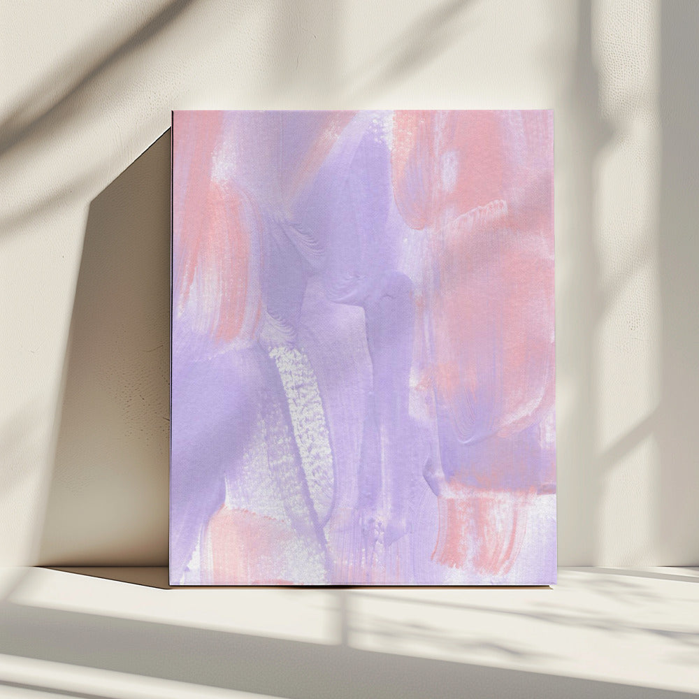 Lila in Pink | Leinwand