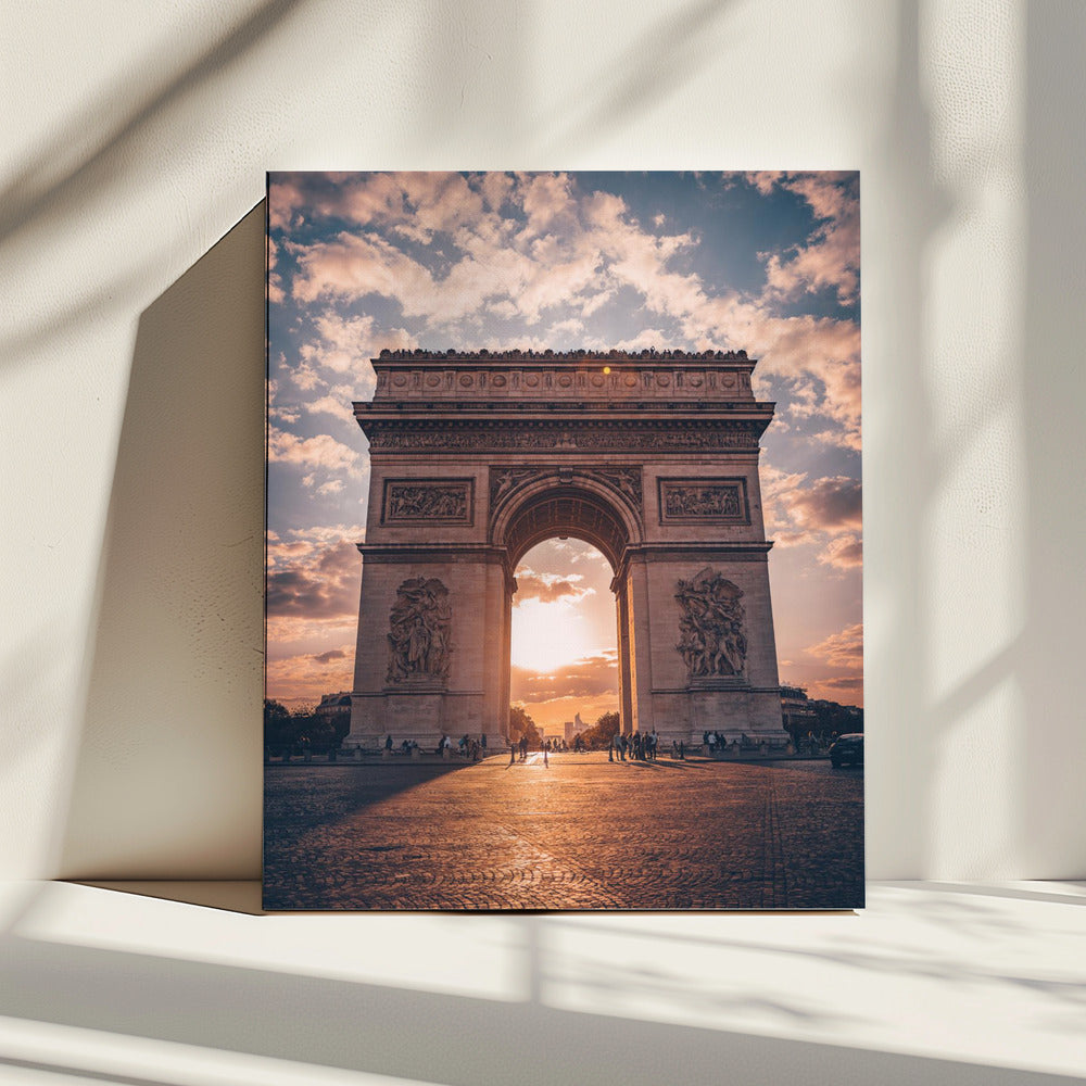 Goldener Bogen von Paris | Leinwand