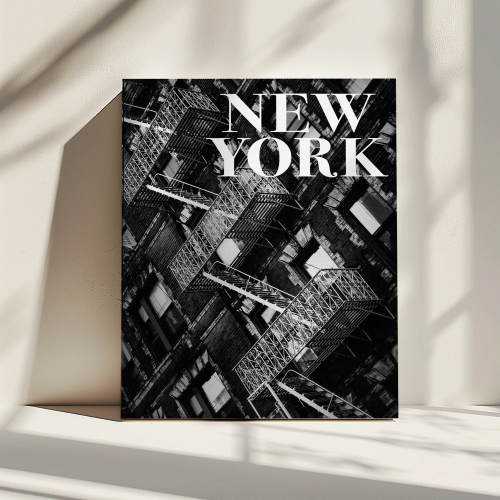 NYC Feuerleitern | Leinwand