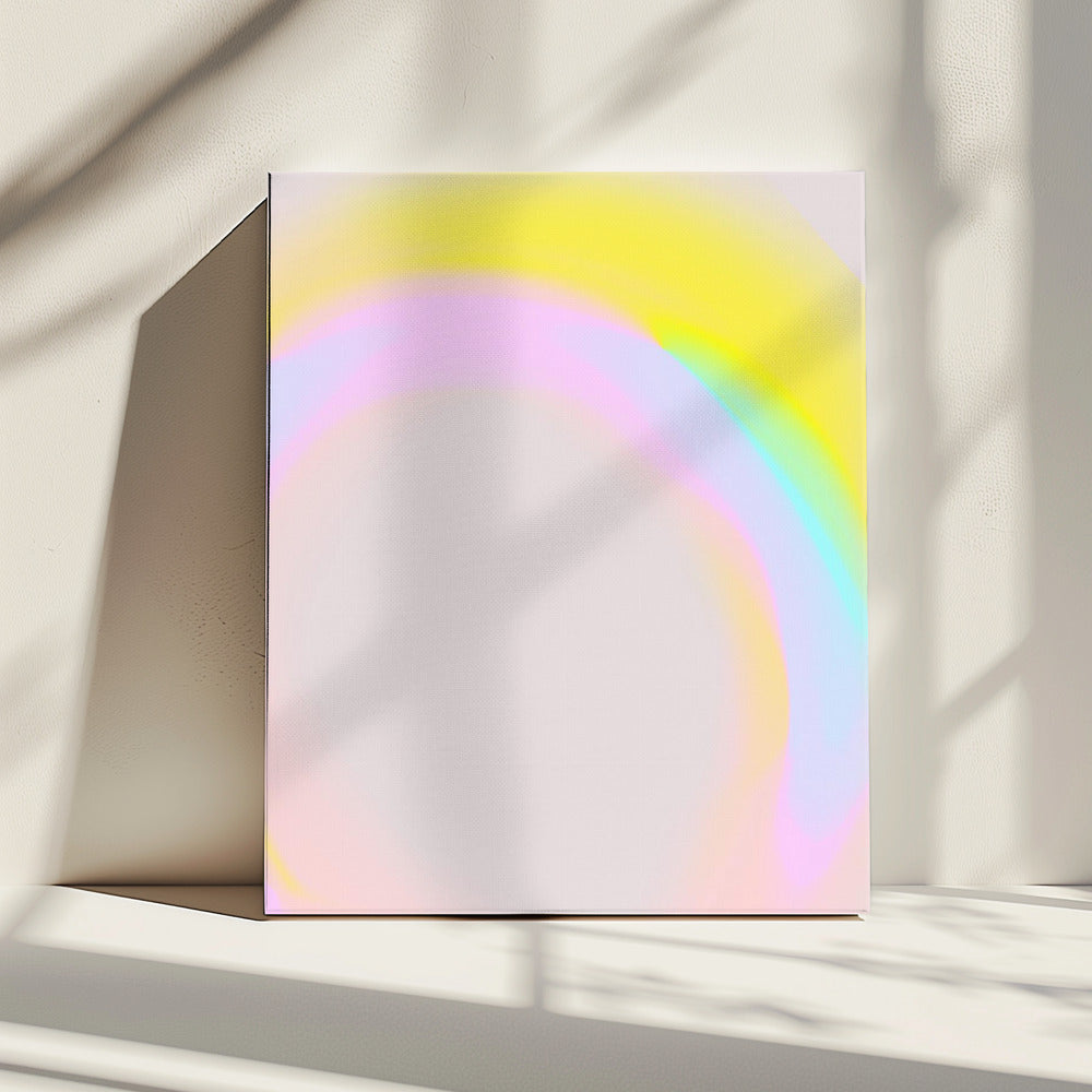 Pastell Aurora | Leinwand